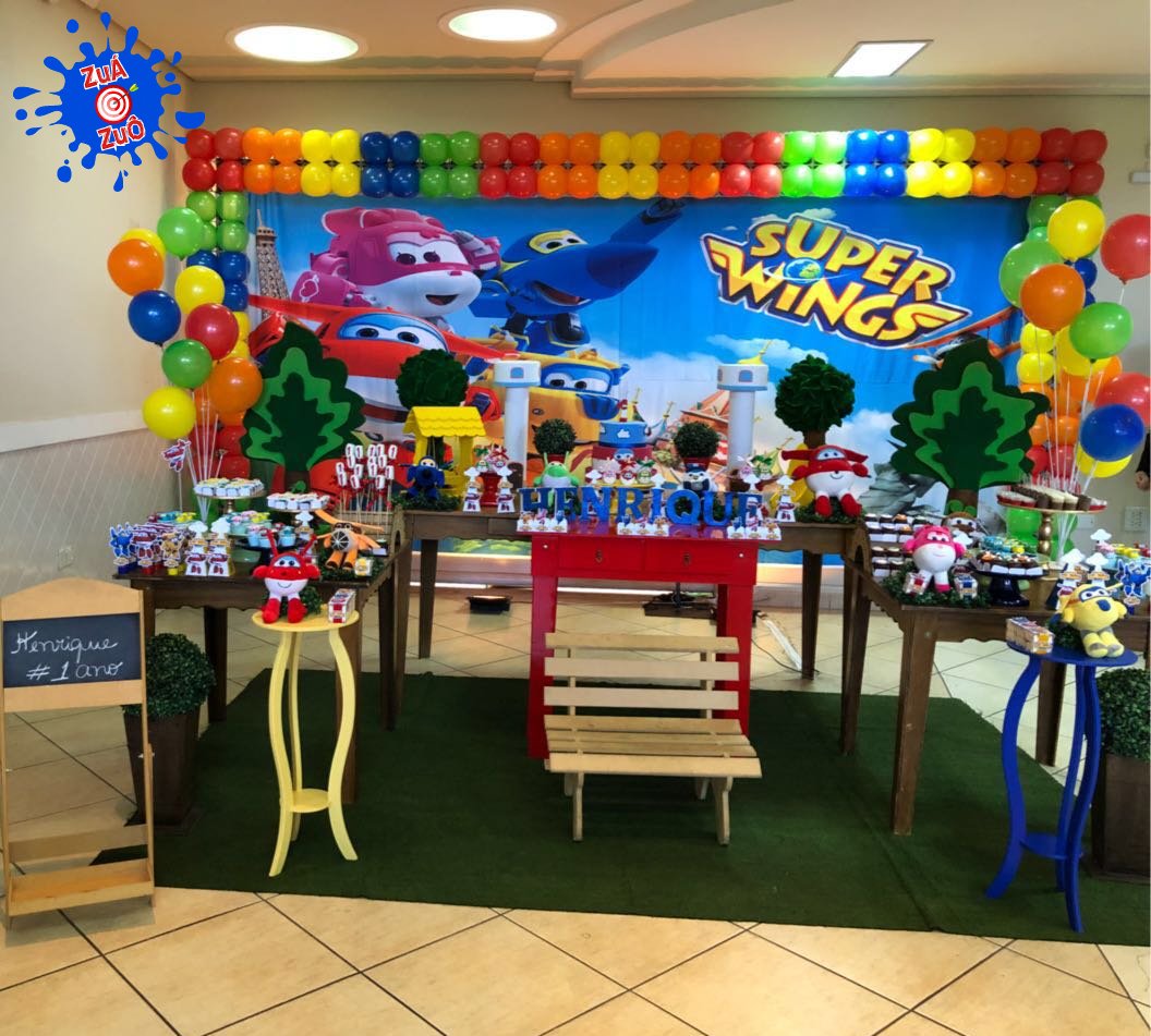 Festa a tema Super Wings